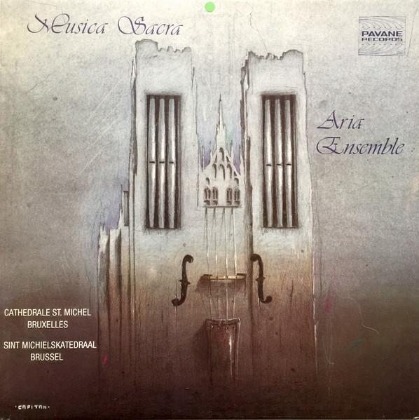 

LP Record ARIA ENSEMBLE Musica Sacra ADW7063 PAVANE 1981 Belgium Classical Used