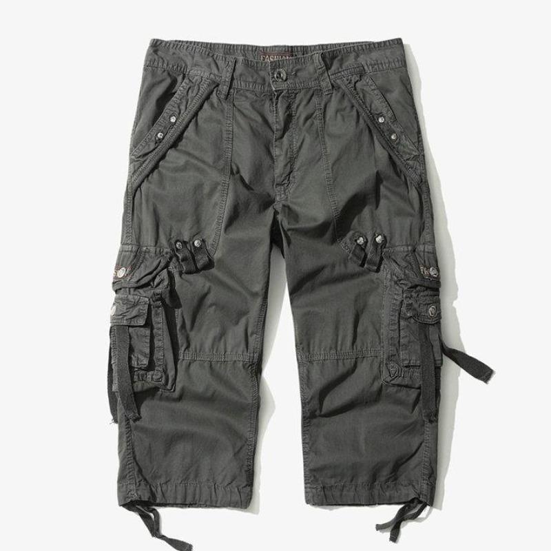 Sommer Camouflage Lose Cargo-Shorts Männer Camo Sommer Kurze Hosen Homme Cargo-Shorts Ohne Gürtel