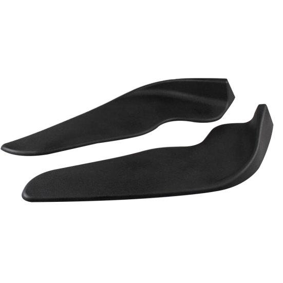 

2 шт. Универсальный автомобильный передний бампер, спойлер, сплиттер, защита от царапин чёрный