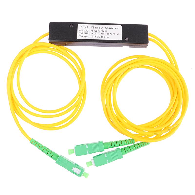1Pc 1X2 Ftth Fiber Optic Splitter 1 Point 2 Fiber Optic Splitter Box Sc/Apc