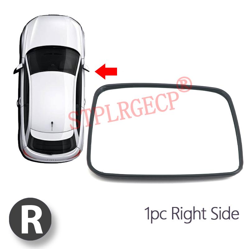 Stplrgecp Passenger Side Driver Side Left or Right Door Side Heated Wing Mirror Glass Lens for Nissan X-Trail T30 2001-2007