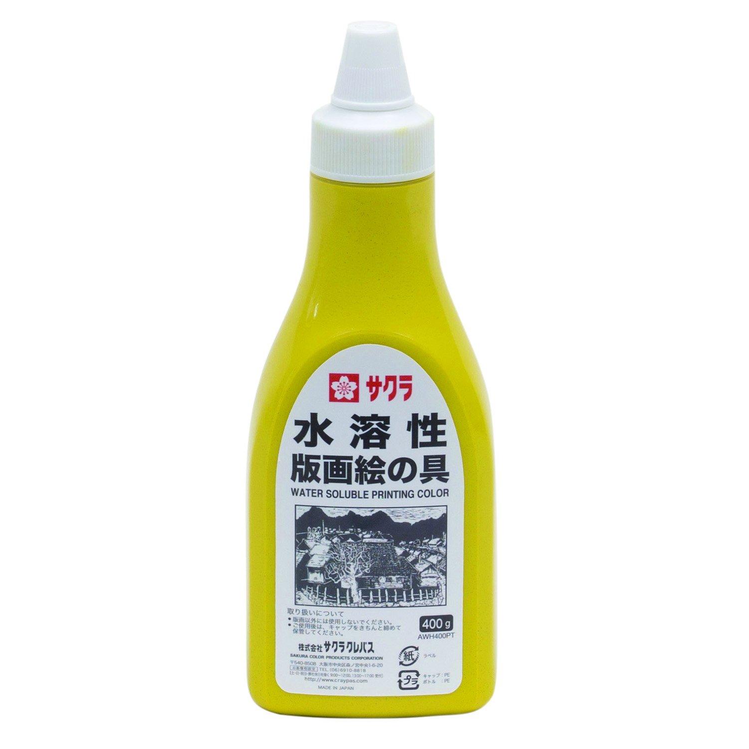 

Краска Sakura Crepas водорастворимая принт 400г желтая AWH400PT#3 жёлтый