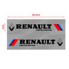2 st Bildekaler 3D Auto Sidokropp Sportdekal Dekaler Biltillbehör För Renault Dacia Megane 2 3 Duster Logan Clio 4 Scenic 2 Captur