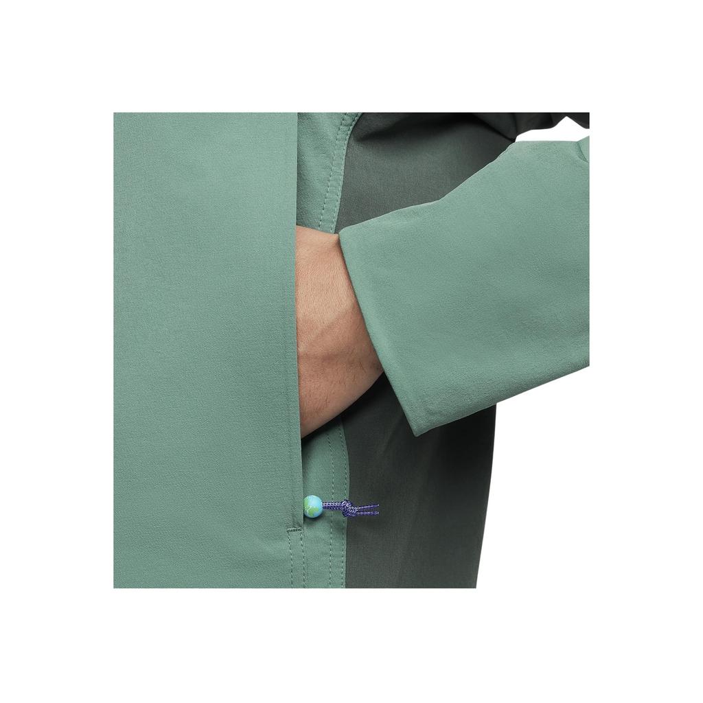 Nike ACG Sun Farer Solid Color Stand Collar Zip Hooded Jacket Men Jackets Vintage-Green DH3104-361