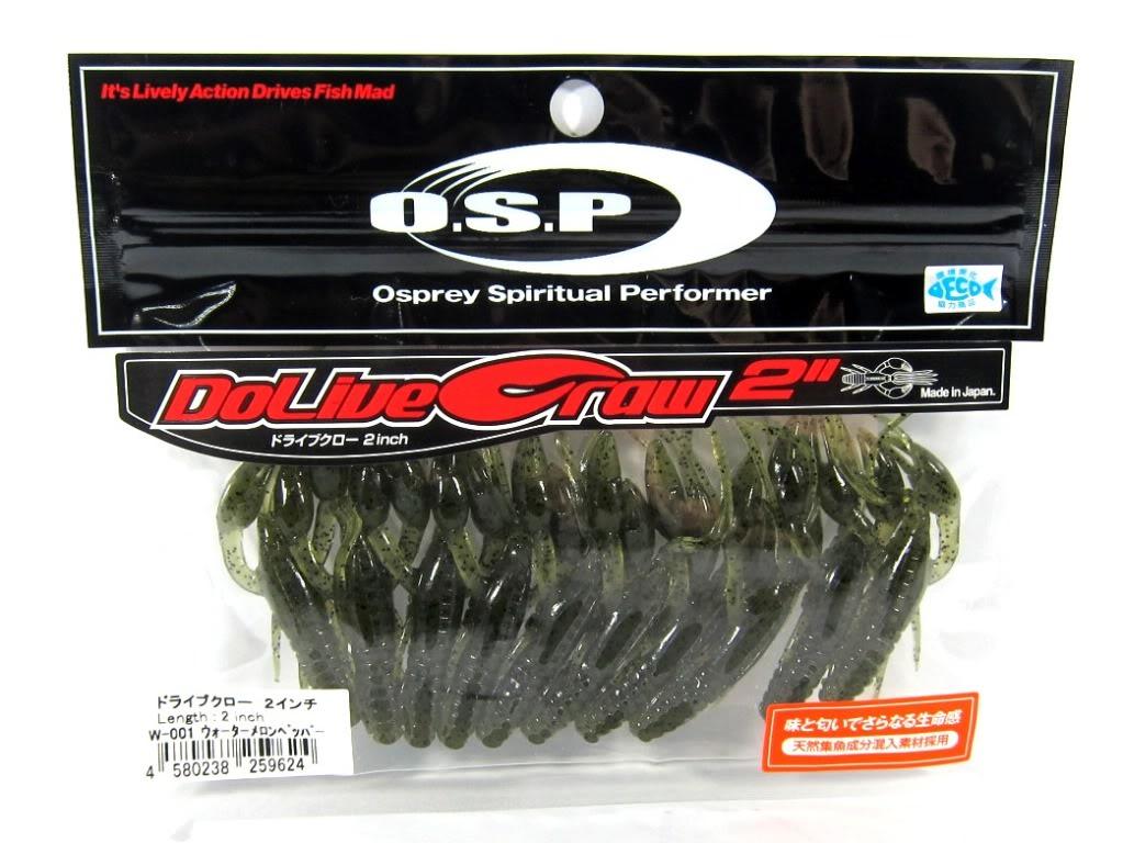 

Мягкая приманка OSP Dolive Craw 2 дюйма W-001 (9624)