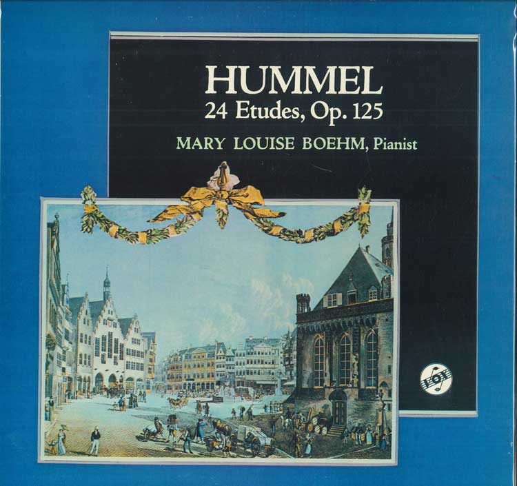 

LP Record - Hummel: 24 Grand Etudes, Op. 125 H4607 PIONEER Japan Classical Used