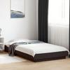 VidaXL Bed Frames Black 90x200 Cm Engineered Wood, Bedroom Furniture, Bed Base, Pallet Bed, Bed, Single Bed, 3281211