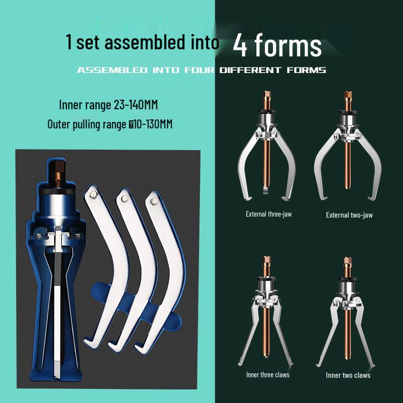 Multifunctional Two-Jaw Bearing Puller and Remover Tool