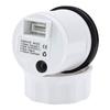 ZMFJH 2"52mm Fuel Level Gauge with Flashing Alarm 0-190ohm 240-33ohm 0-90ohm Fuel Sensor Car Boat Oil Tank Meter 7 Color Light