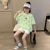 Girls Summer Short Sleeve T Shirt Lightweight Stylish Top for Big Kids