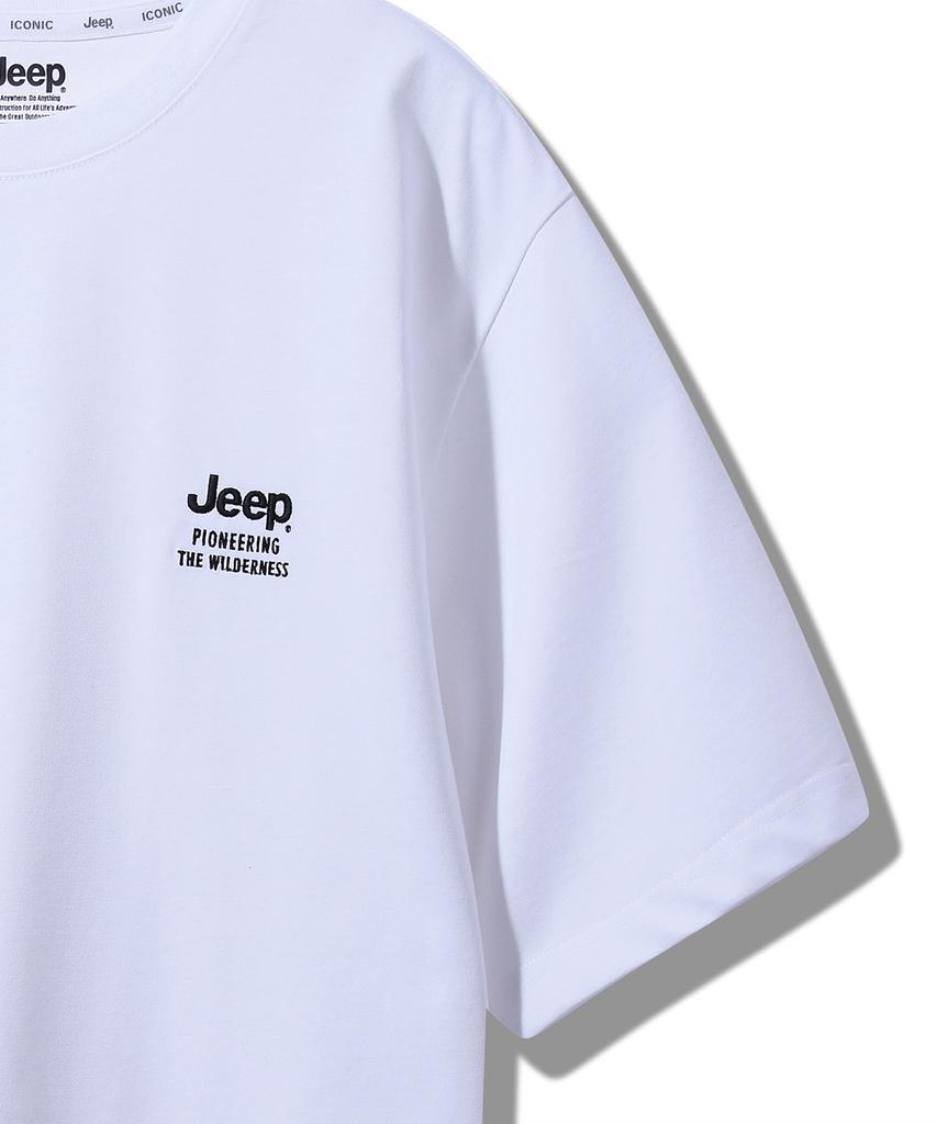 JEEP [2Pack] 190G Single Airgram Short Sleeve T-Shirt (Jr5Tsu159Bk)