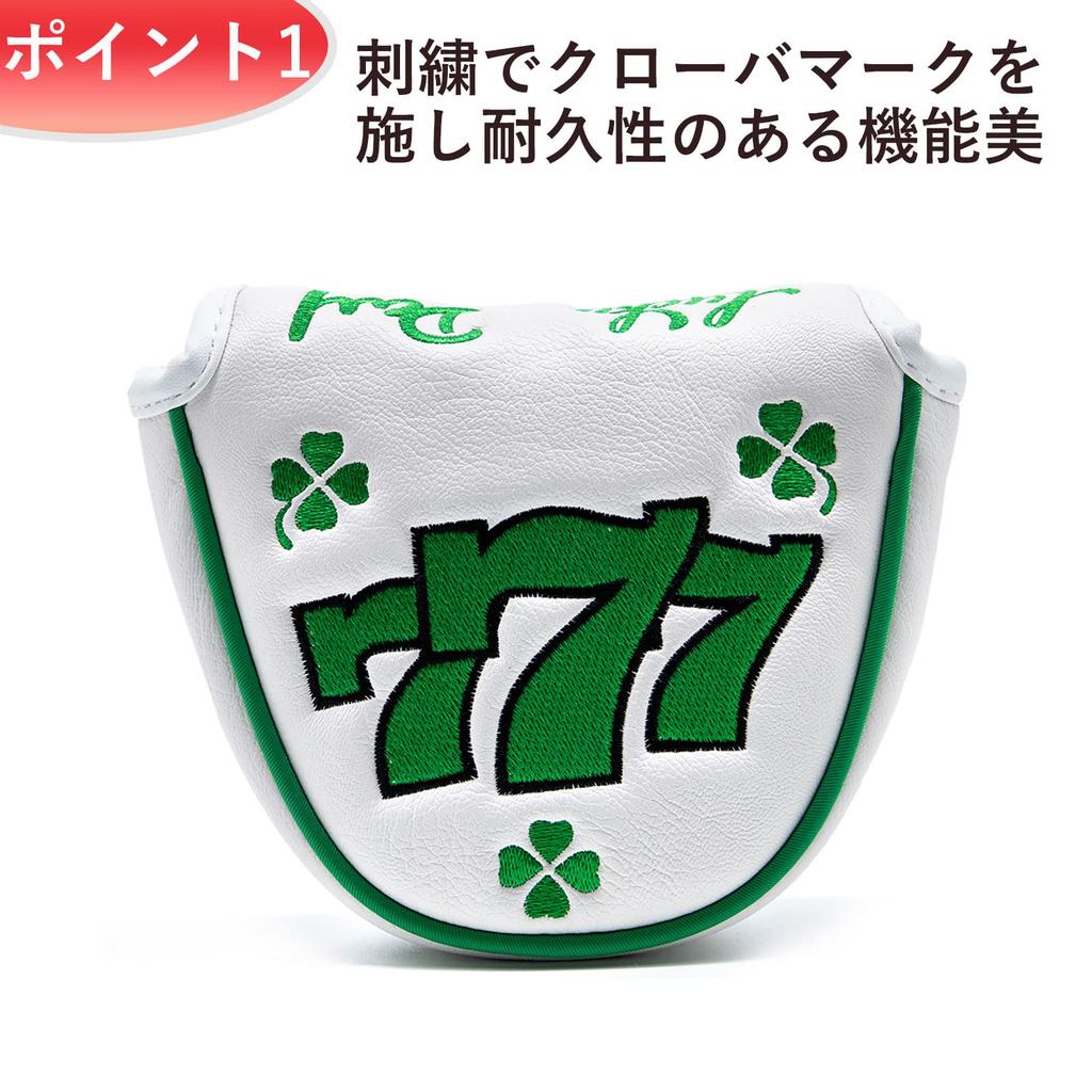 Golf Cover Head Cover Putter Cover for Mallet Compatible with