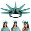 Statue Of Liberty Headpiece Cosplay Hairhoop For School Drama Cosplay Independence Day Outfit Dressingup Accessories