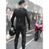 WOSAWE Herren Motocross Jacke Motorradhose CE Körper Weiche Protektoren Hemden Reflektierend Anti-Sturz Moto Racing Schutzkleidung