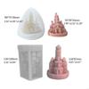 Castle Molds Resins Molds Church Silicone Moulds Baking Molds Decorations X3UC