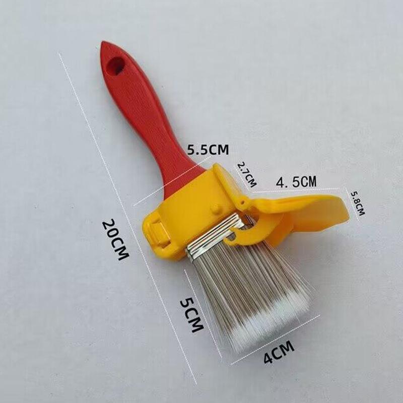 Professional Corner Paint Brush for Walls & Ceilings - Handheld Edger Tool with Clean Cut for Latex Paint, Ideal for Indoor/Outr