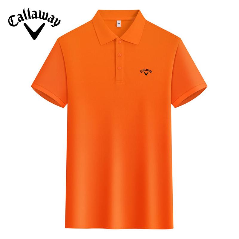 

FN600 Callaway 2026 Summer Women s Embroidered High Quality Cotton Polo Collar Shirt XL