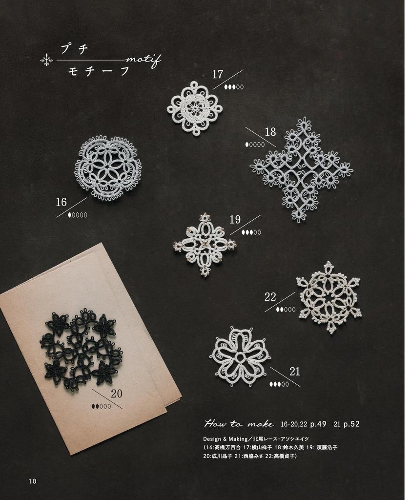Tatting Lace Motif & Doily (applemints)