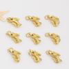 Sand Gold Plated S-Shaped Bracelet & Necklace Connector