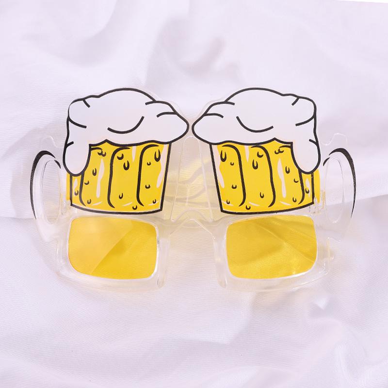 Hawaiian Beach Party Glasses: Coconut Tree, Flamingo, Parrot, Ice Cream, Flower & Wine Glass Fun