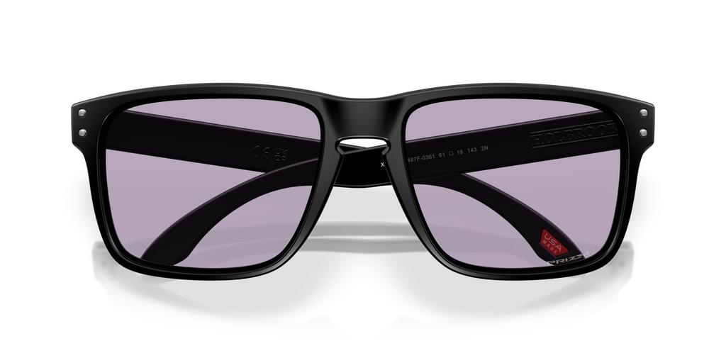 Oakley Sunglasses 0OO9487F Holbrook XXL 94870361 Matte Black Prizm Slate Polarized [Oakley] (A)