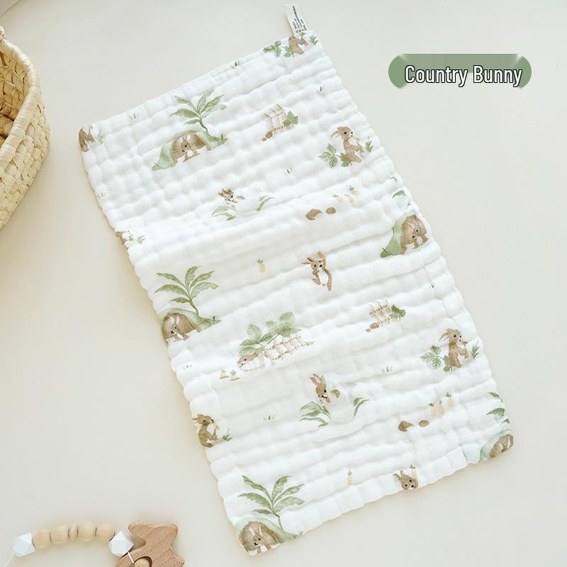Summer Infant Face Wash & Bib: Six-Layer Gauze Baby Towel
