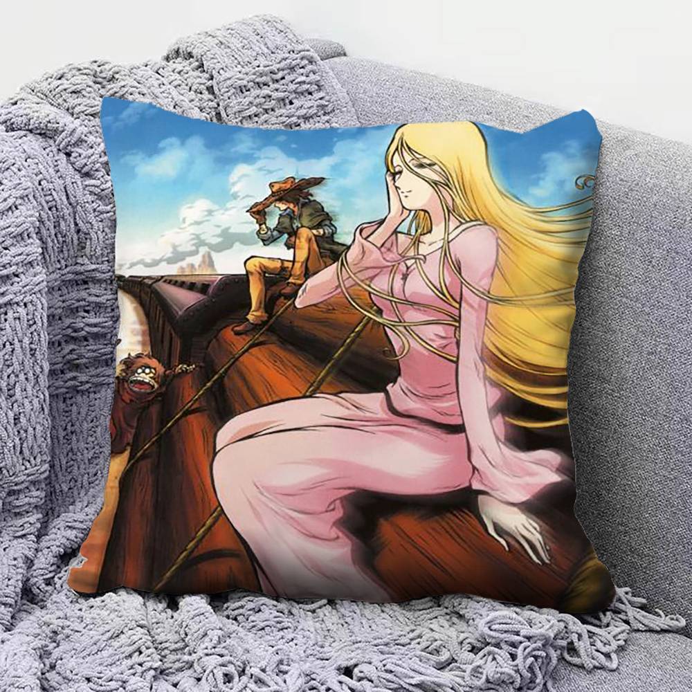 Anime Galaxy Express 999 Maetel Home Sofa Cushion Covers and Aecorative Custom Pillow Covers
