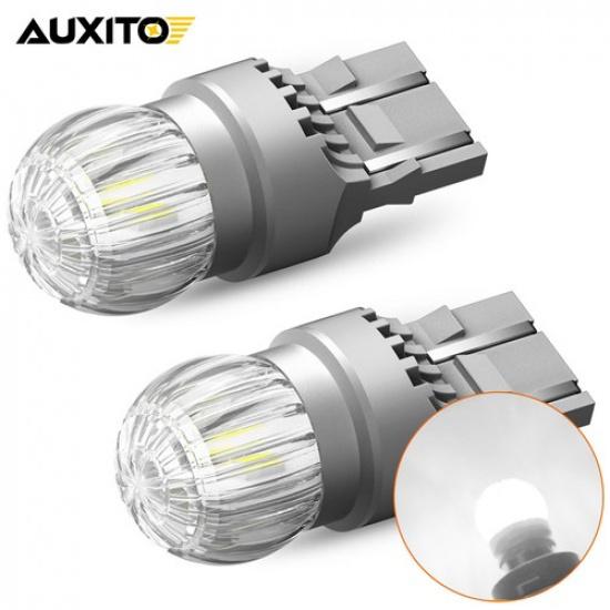 2X LED Backup Reverse Light Bulbs Back Up Super Bright White 7443 7440 AUXITO