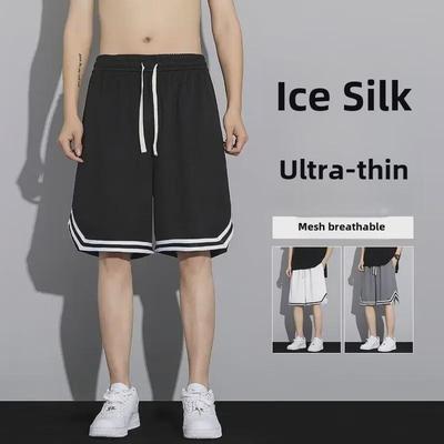 Pantaloni scurți de baschet pentru bărbați - Imbracaminte sportivă de vară, la modă, respirabilă
