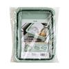 Kakusei Grinday NB-23 Folding Washtub, Square, 27.3cm X 37cm X 11.9cm, Green