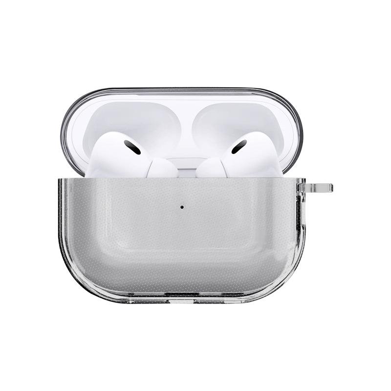 

для Airpods Pro 3 Чехол Аксессуары Мягкий ТПУ Прозрачный Защитный Ударопрочный Чехол с Набором для Чистки Брелок для Airpods Pro 3 For Airpods Pro 3