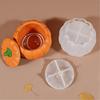 Easy Release Jewelry Organiser Mold Round Shaped Storage Box with Lid Mould Pumpkin Candle Holder Crafting Supplies