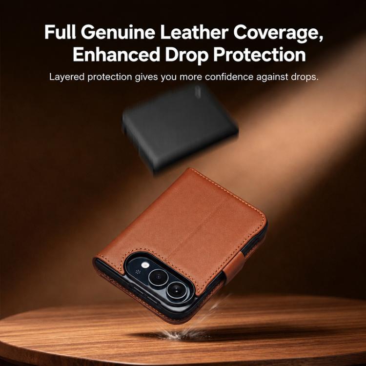 QIALINO Classics 3rd Genuine Leather Phone Case