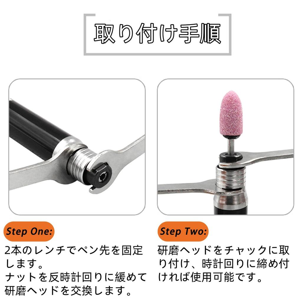 Air Rotary Tool/Air Grinder Set, 65,000 rpm, 90 psi operating pressure, micro grinder, ultra-high-speed polishing, grinding, plastic, stone, wood, rus