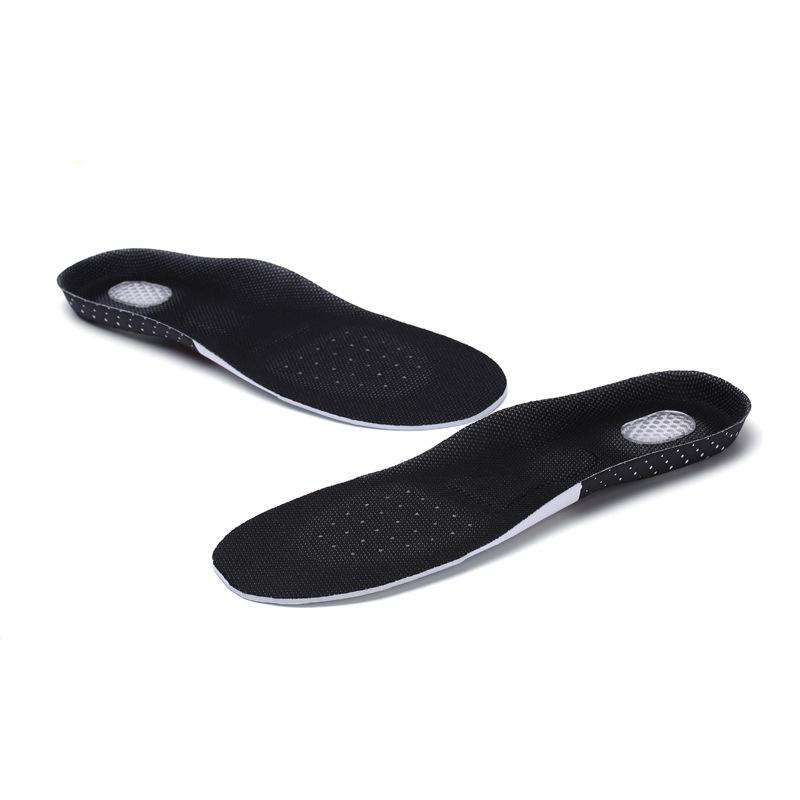 Men's Shock-Absorbing, Sweat-Wicking Silicone Insole for Sports & Running - Odor-Free Comfort.