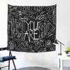 Quote You Are Wall Tapestry Inspirational Classroom Positive Kids Tapestries Wall Hanging Motivational Positive Affirmations