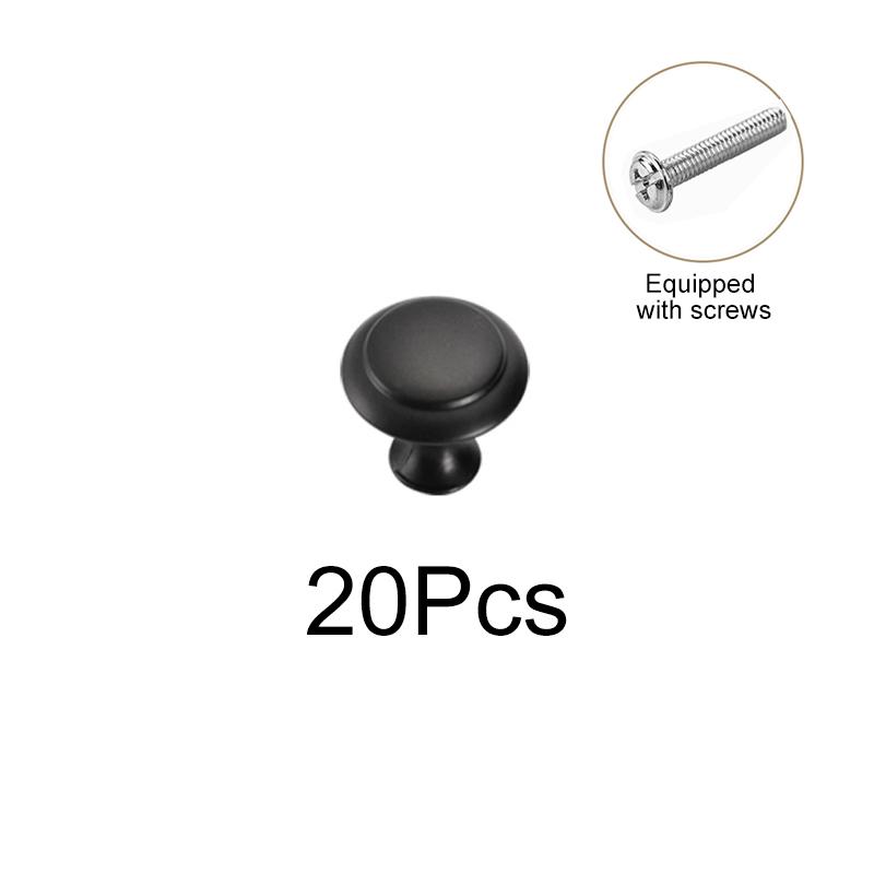20Pcs/Pack Drawer With Screws Door Knobs Hardware Cupboard DIY Cabinet Handles Stainless Steel Kitchen
