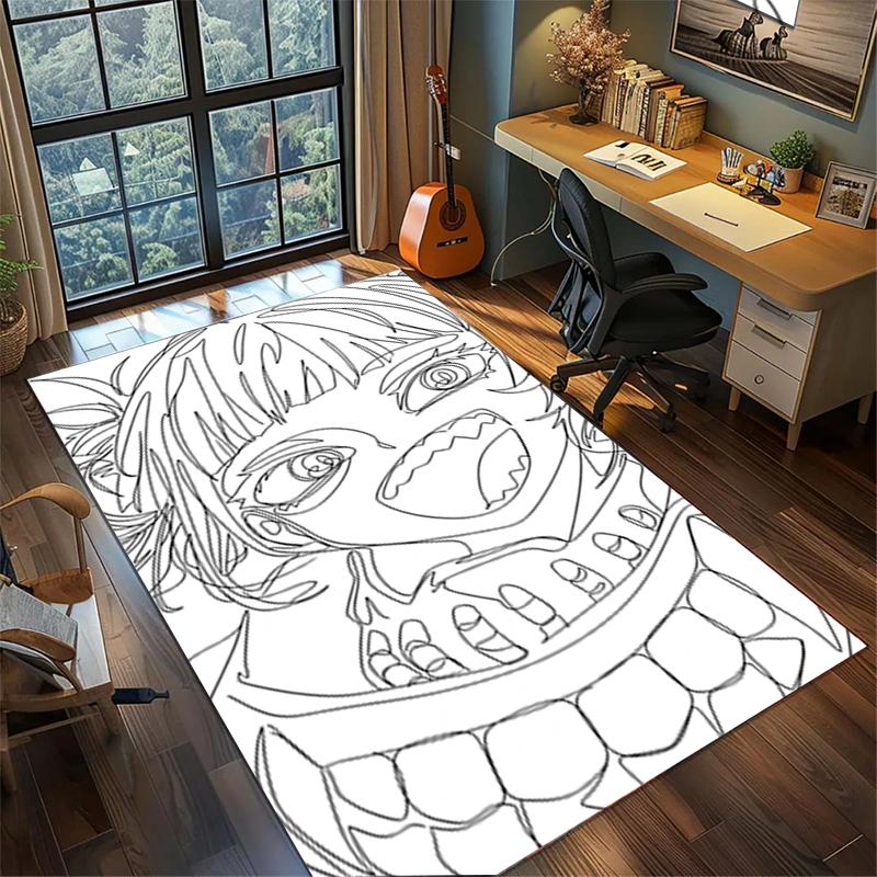 My Hero Academia Large Home Rug Non Slip Washable Area Mat Gamer Bedroom Floor Decor
