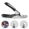 WeinaBingo Pet Nail Guillotine Type Trimmer for Cats and Dogs Clippers, (Black)
