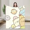 Sumikko Gurashis Blanket Quality Warm Soft  Throw Blanket Winter Child Couch Chair Sofa Bed Novelty Bedspread