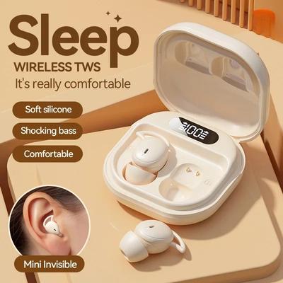 M72 Drahtlose Schlaf-Mini-Bluetooth 5.3-Touch-Control-In-Ear-Kopfhörer Bequeme Geräuschunterdrückung Büro-Kopfhörer