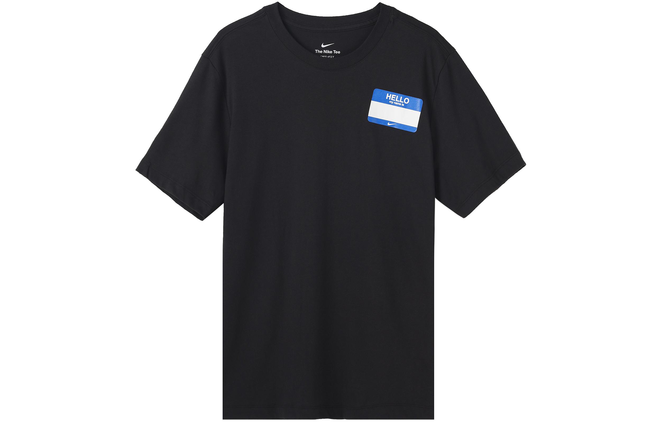 Nike Drop Shoulder Sleeve T-Shirt Men s Black DO0771-010 S