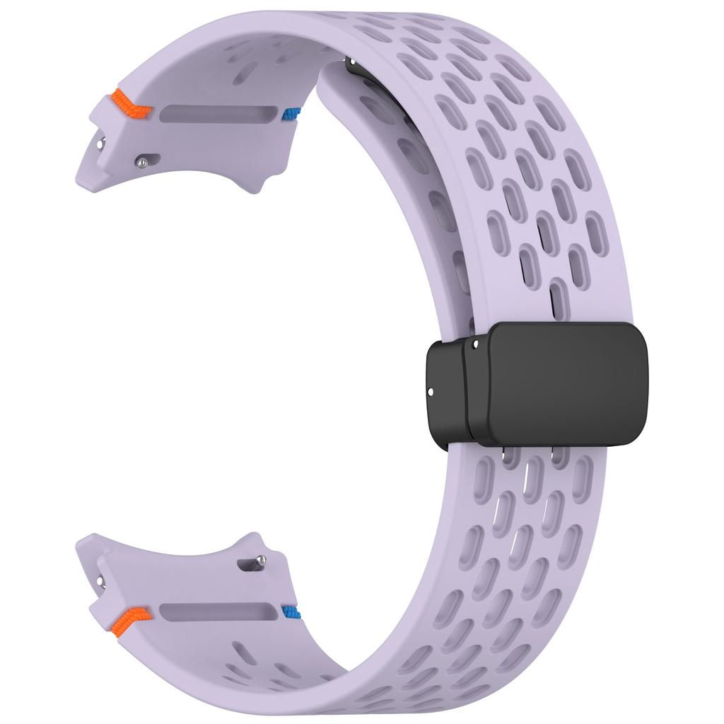 20mm Straps for Samsung Galaxy Watch 7 5 Pro 6 5 4 Magnetic Buckle Silicone Band Correa Galaxy Watch 6 Classic No Gaps Bracelet