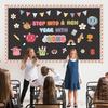 Christian Bulletin Board Decorations Sets Classroom Cutouts Back to School Chalkboard Decor Sunday School Groovy Religious Church Borders Decor Cross
