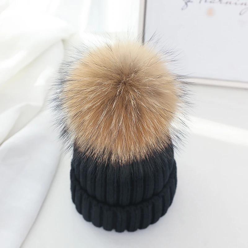 1pc Unisex Pom Pom Y2K Warm Breathable Fashionable Versatile Knit Hat with Added Fluff,Suitable for Outdoor Skiing Casual Wear