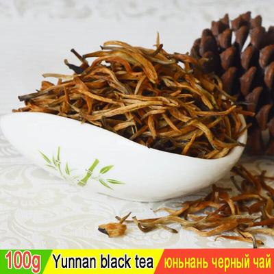 2023 Nieuwe Fengqing Dian Hong Beroemde Yunnan Zwarte Thee, Biologische Thee Dianhong 100g