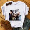 Nyári Backstreet Boys pólók Rock Band Rövid ujjú Rock Női Utcai Trend Pop Alkalmi Harajuku Grafikus Női Pólók