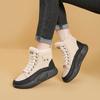 Winter neue Samt-High-Top-Studenten-Ins-Warme-Lässige-Höhensteigernde-Baumwollschuhe T