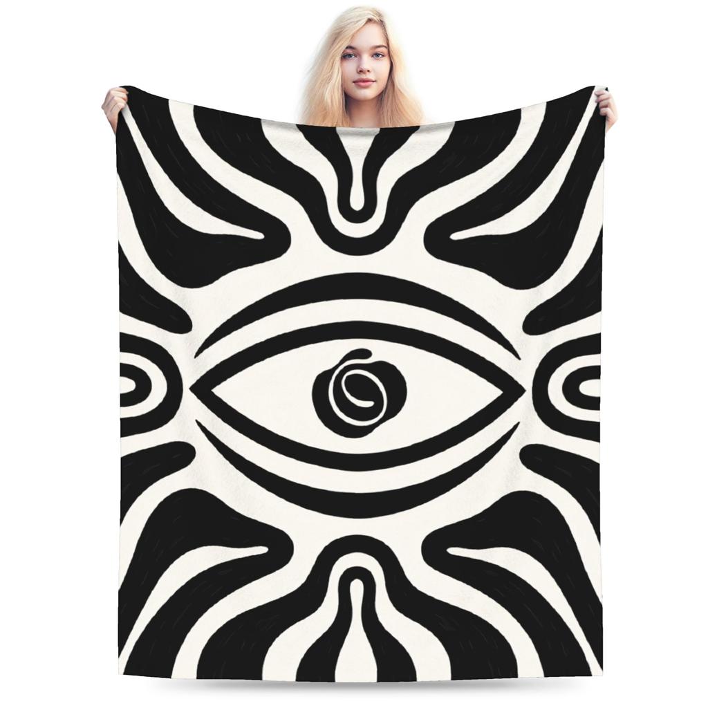 Eye Pattern Blanket Quality Soft  Throw Blanket Winter Kids Adult Home Decor Fluffy Bedspread