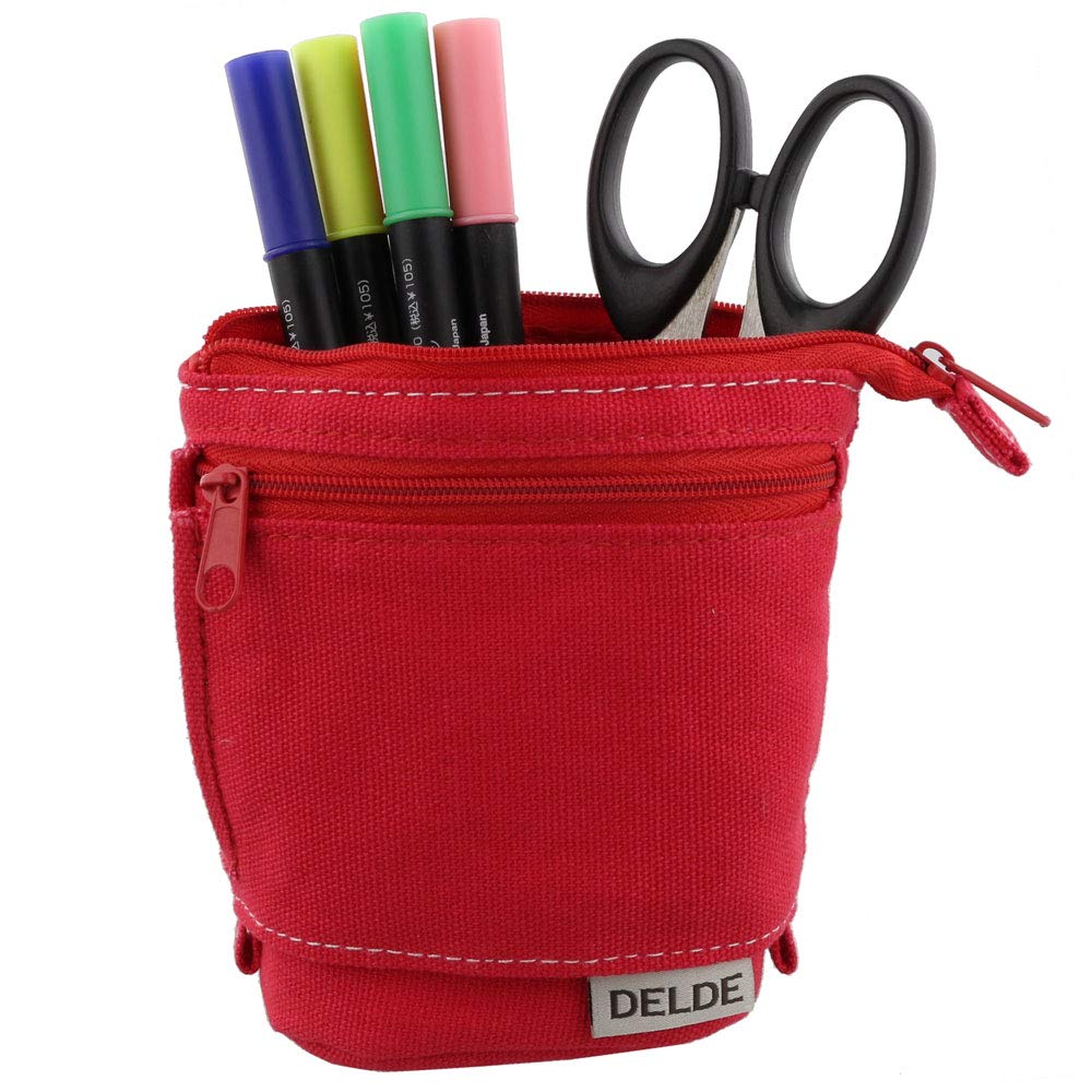 Sunstar Stationery Pen Pouch Delde One Color Red S1418017